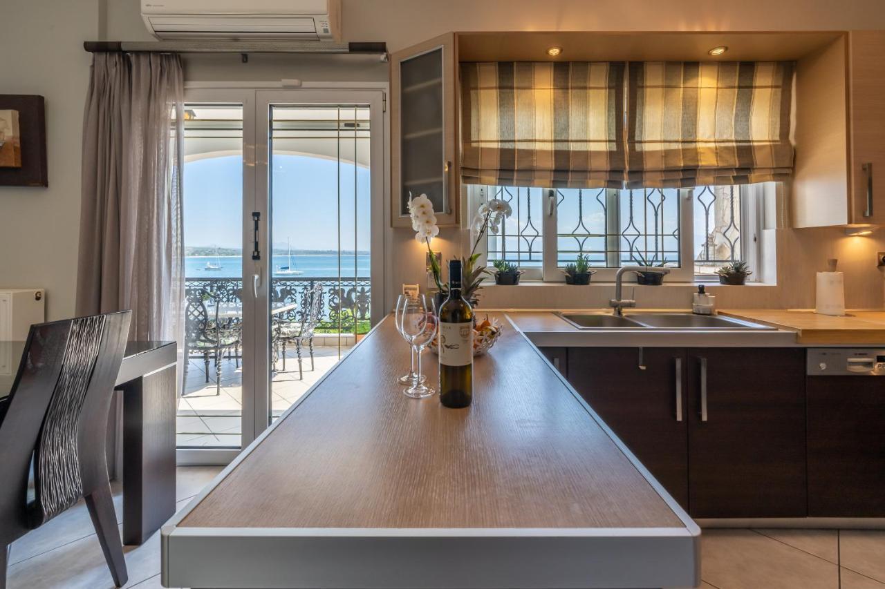 Bay View House Daire Petalídhion Dış mekan fotoğraf